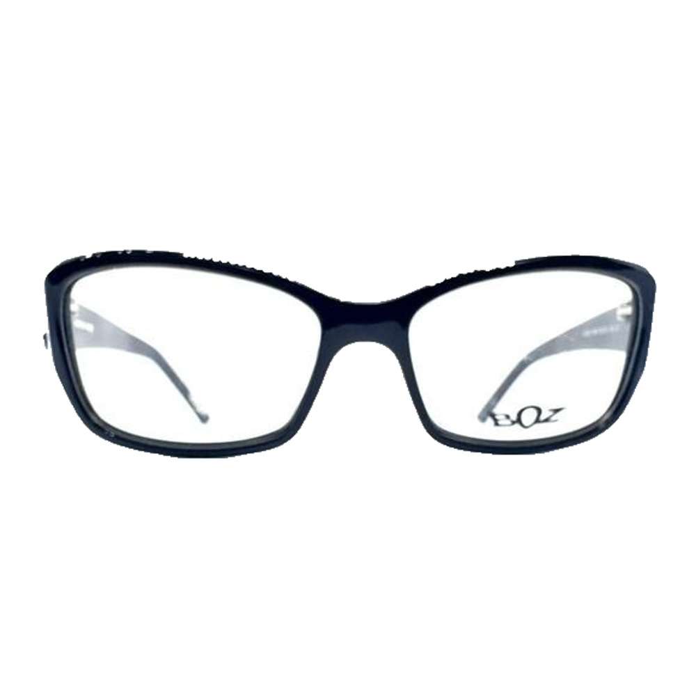 BOZ NICOLE 0000 BLACK AUTHENTIC EYEGLASSES SUNGLASSES FRAMES 55-16-130